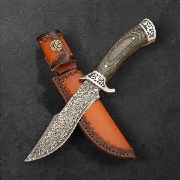 damascus-hunting-knife